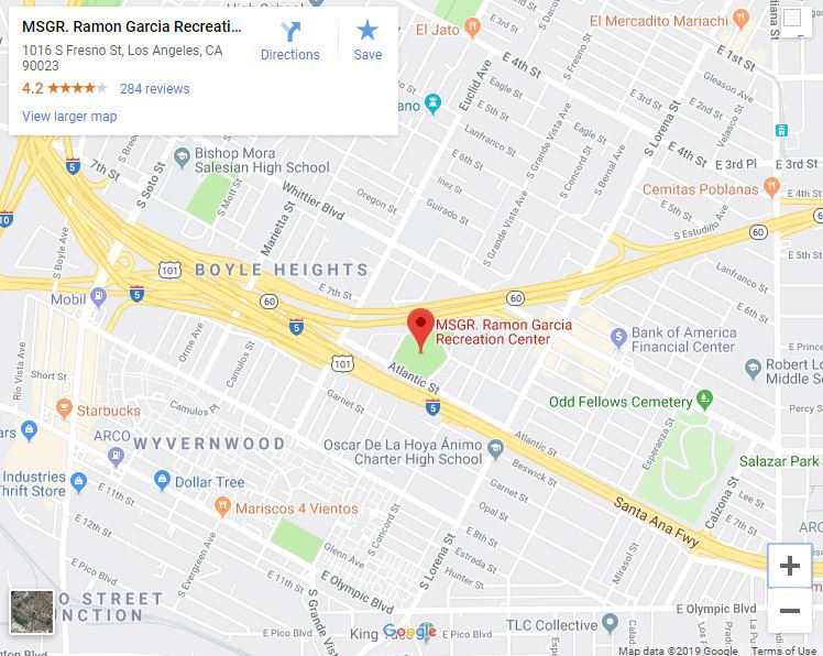 Google Map of Ramon Garcia Park